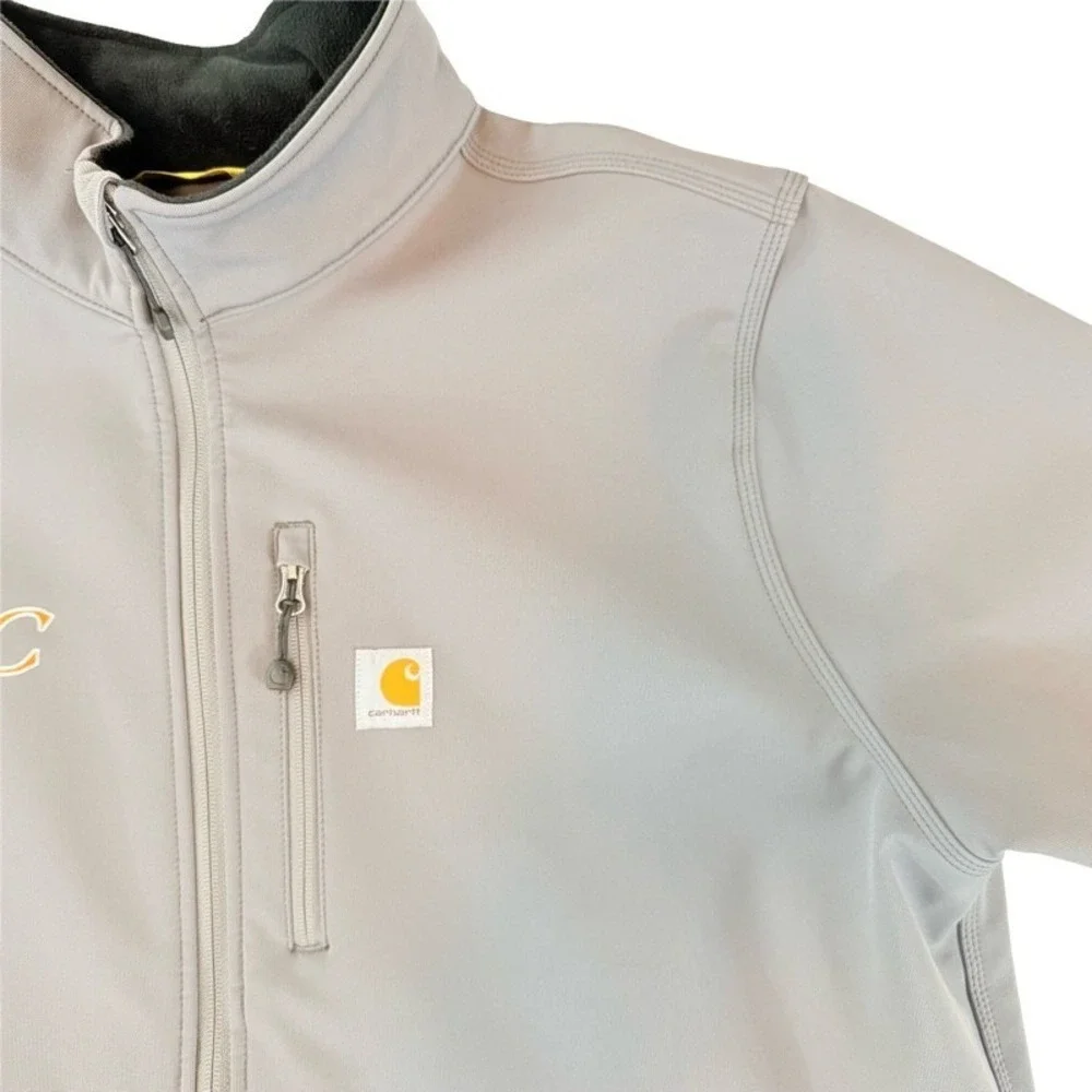 CARHARTT Rain‎ Defender Relaxed Fit Heavyweight Softshell Jacket Charcoal 2XL